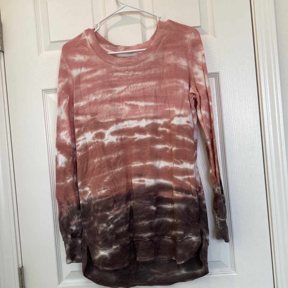 Te Verde, Tie dye Fade, Long Sleeve Shirt
